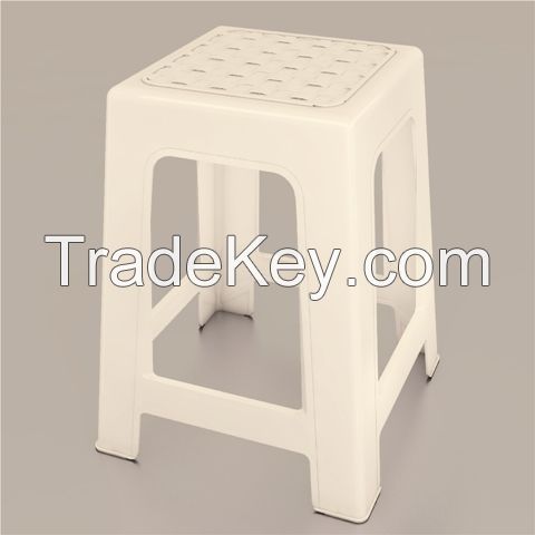 Plastic chair net high stool F175 White