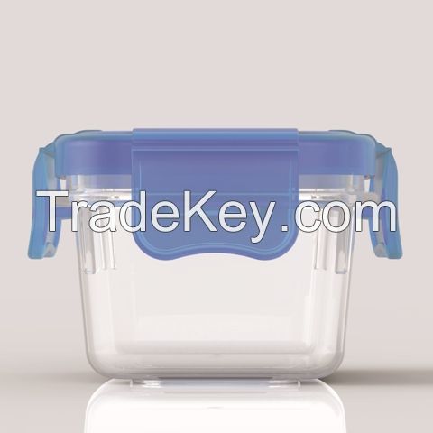 Large plastic food storage container Sina L1190 Blue