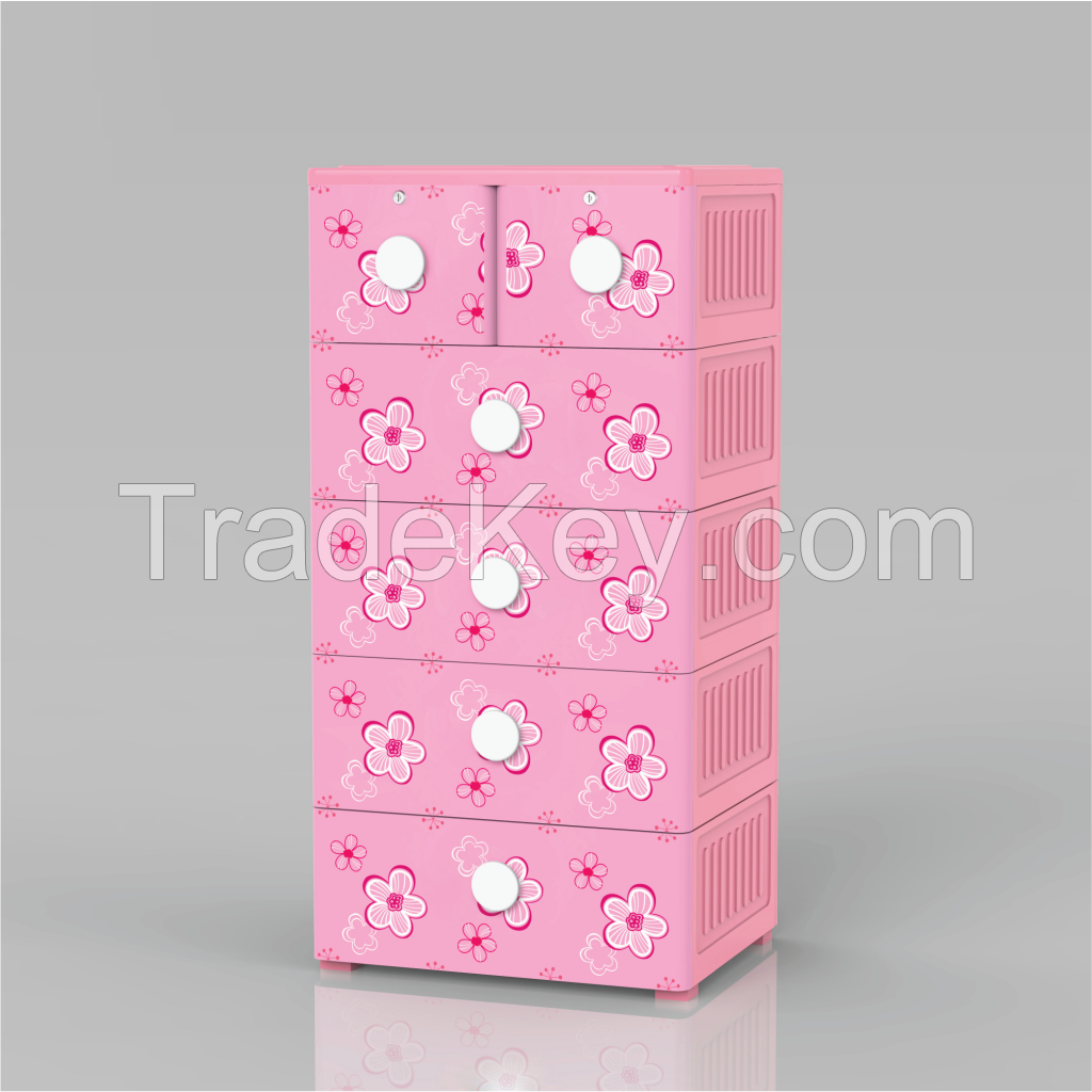 HOT design waterproof ABS, PP plastic Nice cabinet T1220-5 Azeala Flower