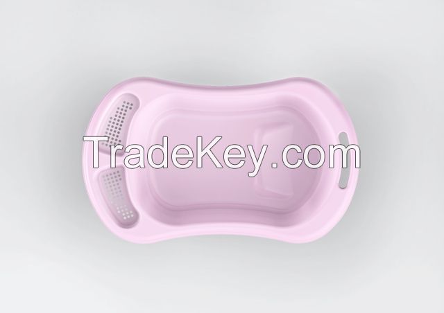 Hot selling plastic baby basin C11197 Pink