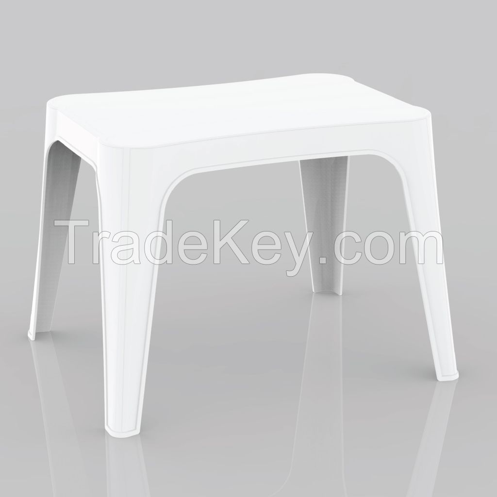 New plastic table for customer our table quality H1043 White