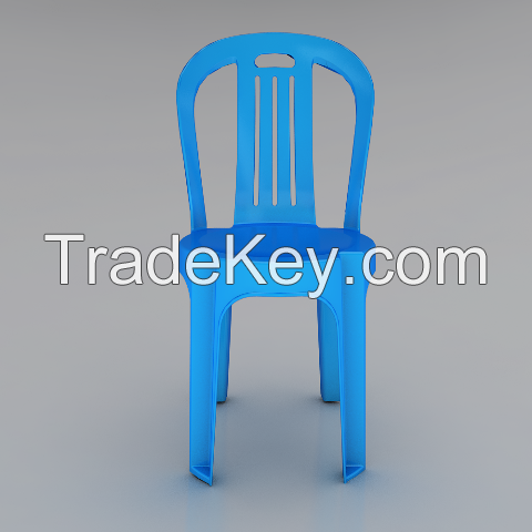 High-load plastic chair with bright colors, light weight suit even indoor or door F168 Large 4- Bar Chair