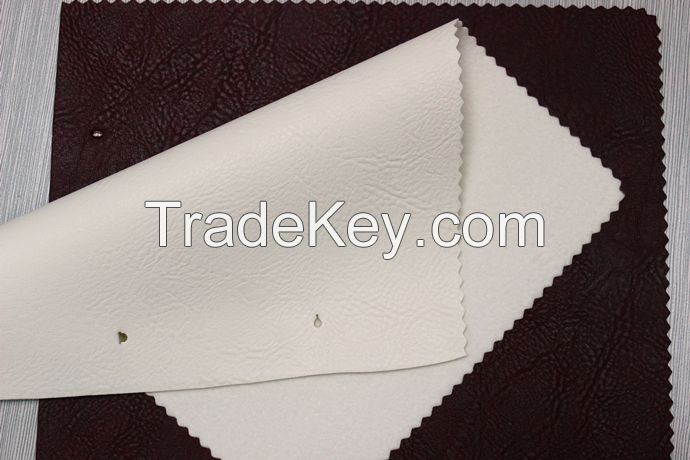 Cheap price high quality embossed pvc artificial leather for sofa, car seat