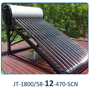 Jiangsu Jinta 12 Tubes Non-pressurized Solar Water Heaters