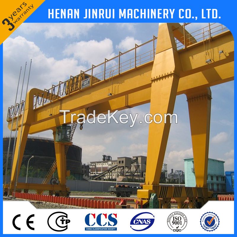 Electric Double Girder Gantry Crane Capacity 5--500t