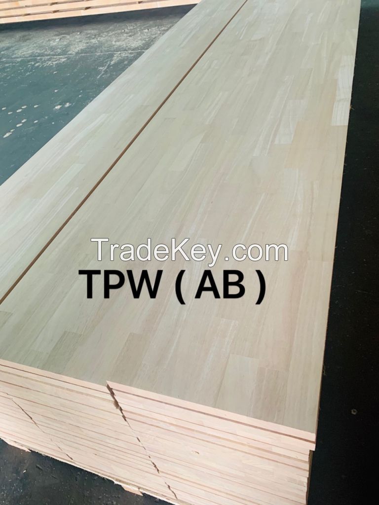 Cheap rubberwood panels from Vietnam