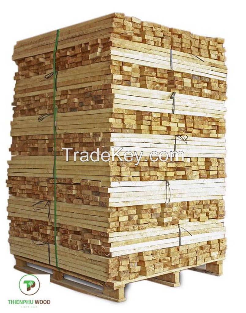 Cheap rubberwood sawn timber from Vietnam