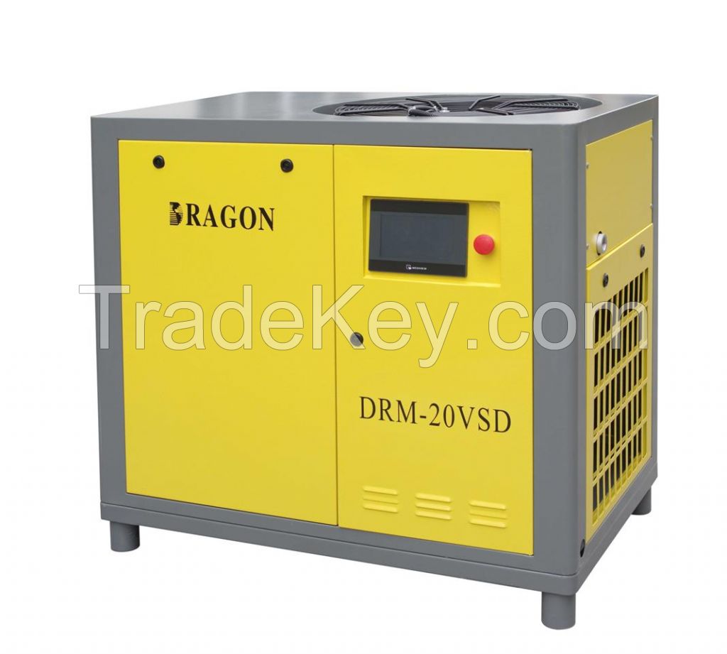 Hot sale Dragon screw air compressor