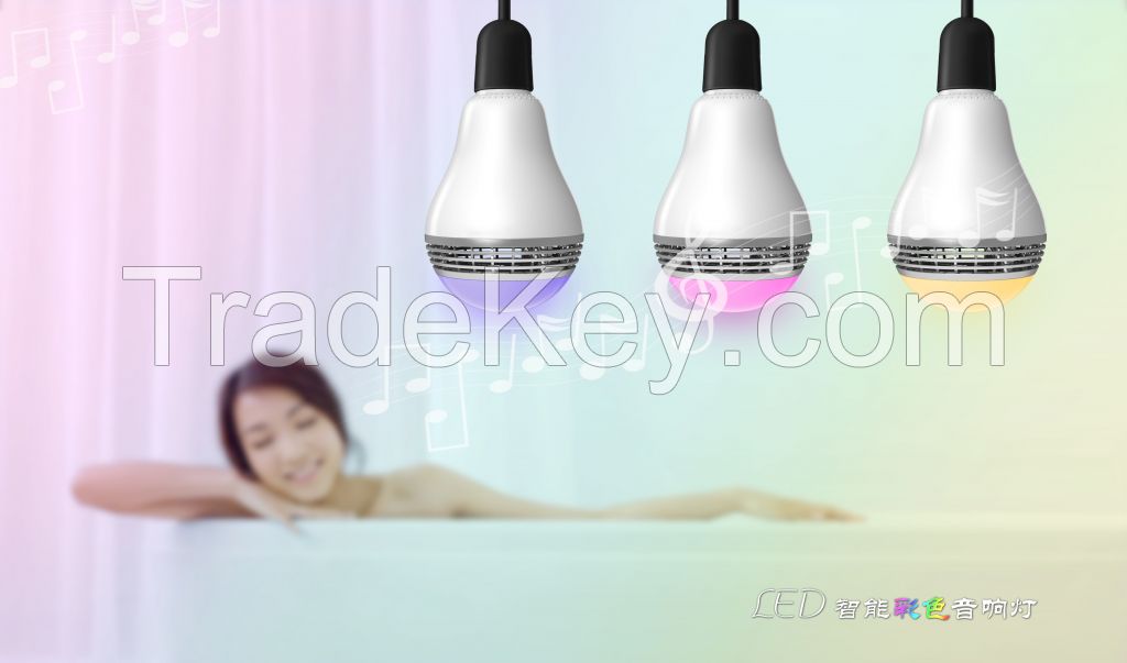 Hot LED lamp bluetooth speaker
