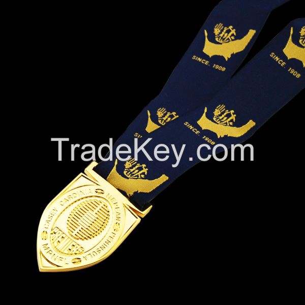 gold Metal Medals, Trophies and Medals, Lanyards for Medals