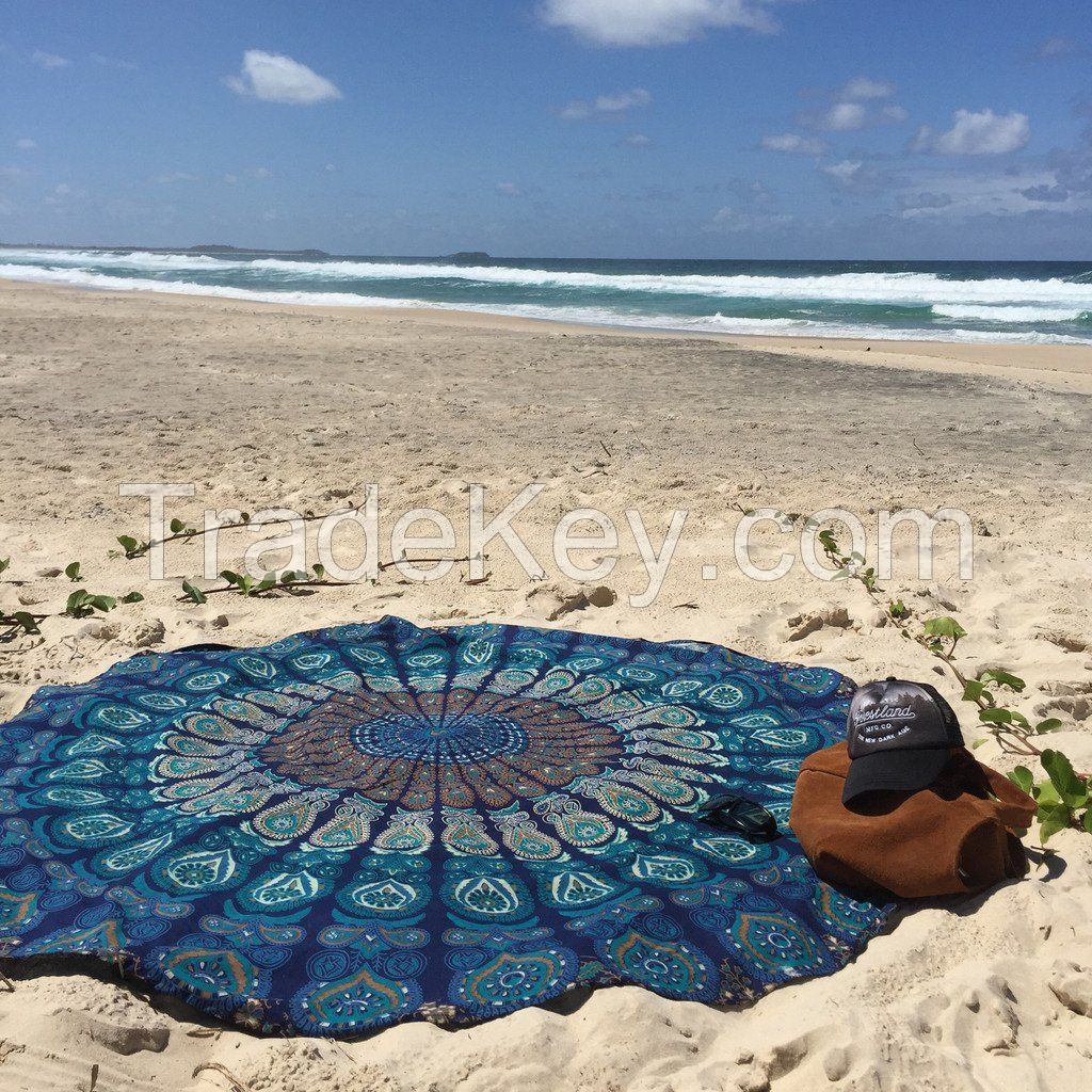 ROUNDIE OMBRE YOGA MAT BEACH USE 42 INCH