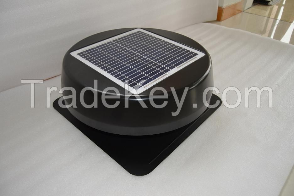 Embeded Solar Roof Fan