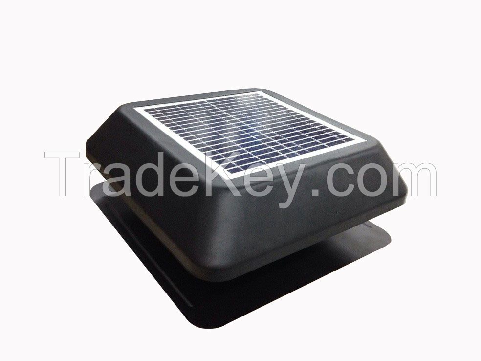 Embeded Solar Roof Fan