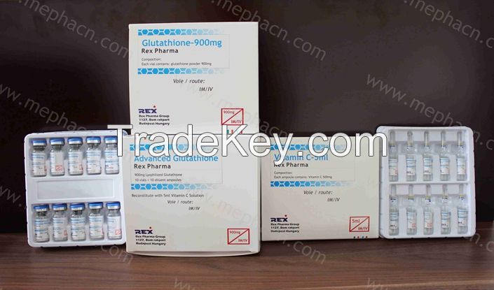 Glutathione 900mg Injection(lyophilized powder glutathione)/ Skin Whitening Injectables &amp;Anti-acne