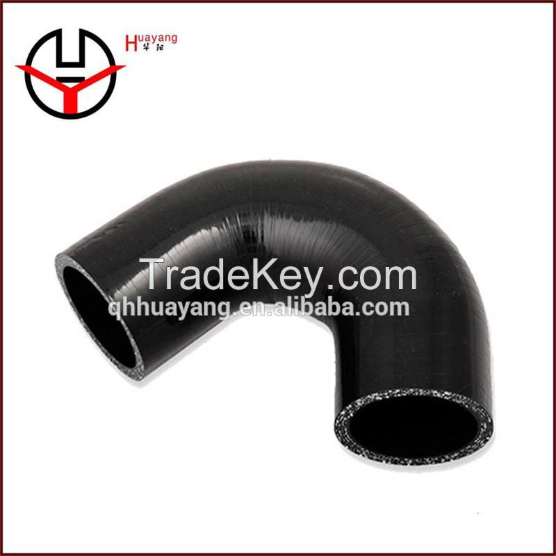 Black elbow silicone hose car rubber hose