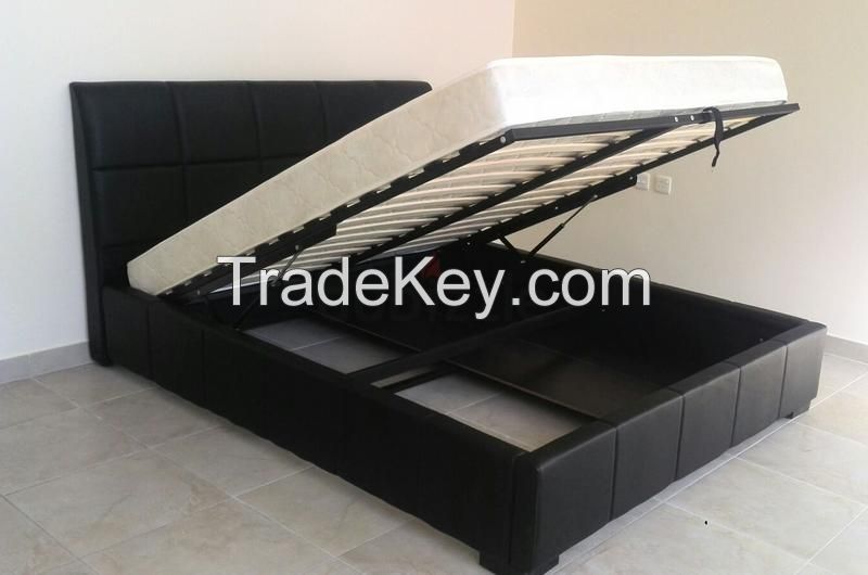 Langfang Factory Directly Hot Sale Cheap Price Metal Storage Bed