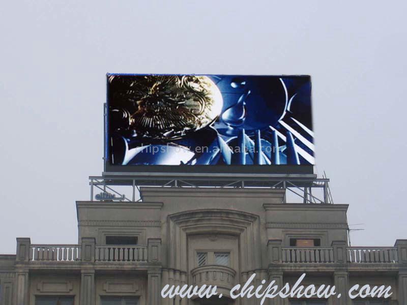 PH25mm outdoor full color virtual pixel led display screen(LED sign)