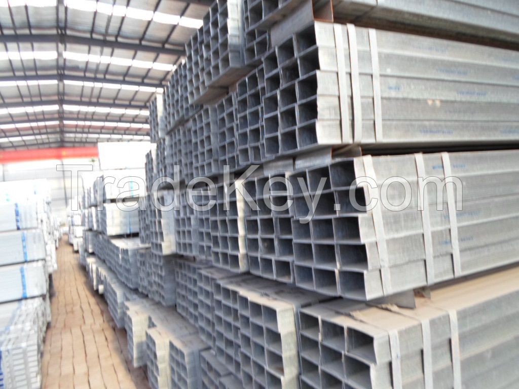 Q235 Hot-DIP Galvanized Square Steel Pipe