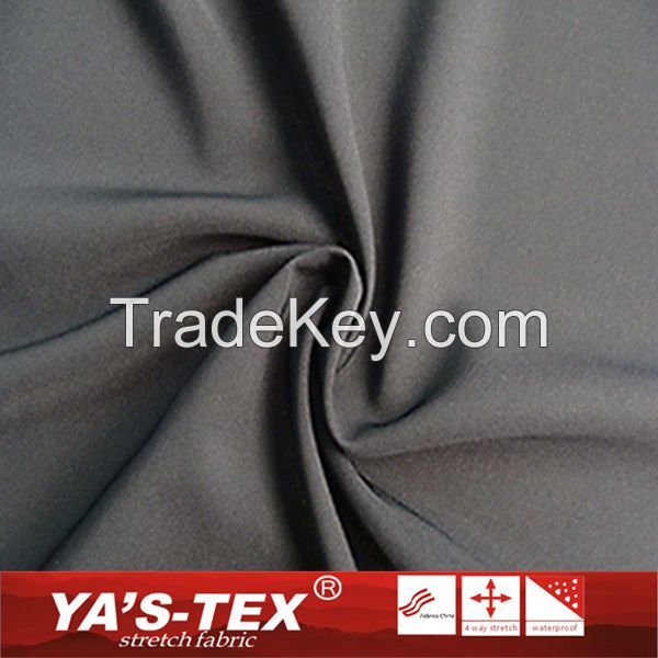 2016 Hot Selling High Elastic Soft Solid Dyed Polyester Spandex Fabric