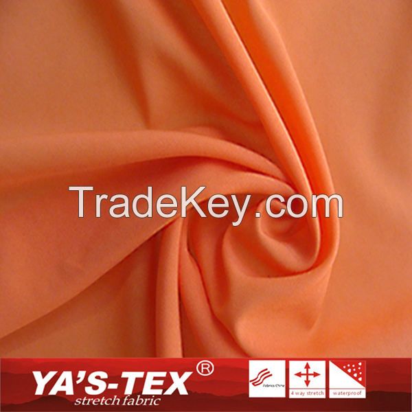 New Arrival Light Weight Eco-friendly 4 Way Stretch Polyester Fabric