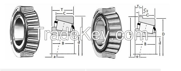 tapered roller bearing HM88649/HM88610