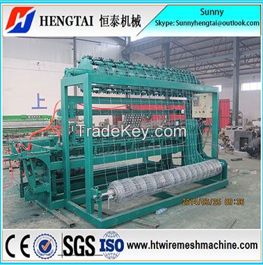 Full Automatic Easy To Operate Grassland Fence Wire Mesh Weaving Machine