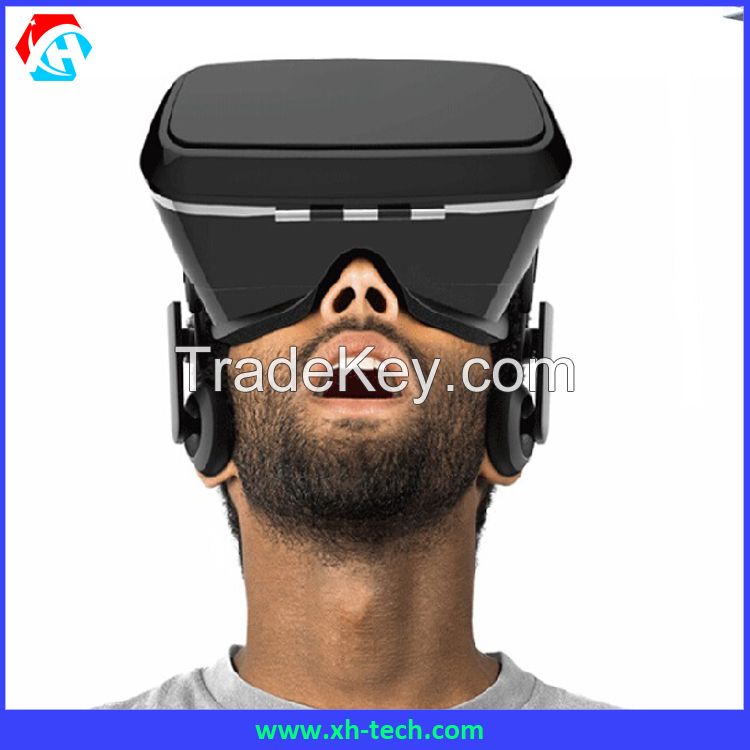 2016 Fashion 3D Virtual Reality VR Box Adjustable Headset 3D Glasses Factory Wholesale 