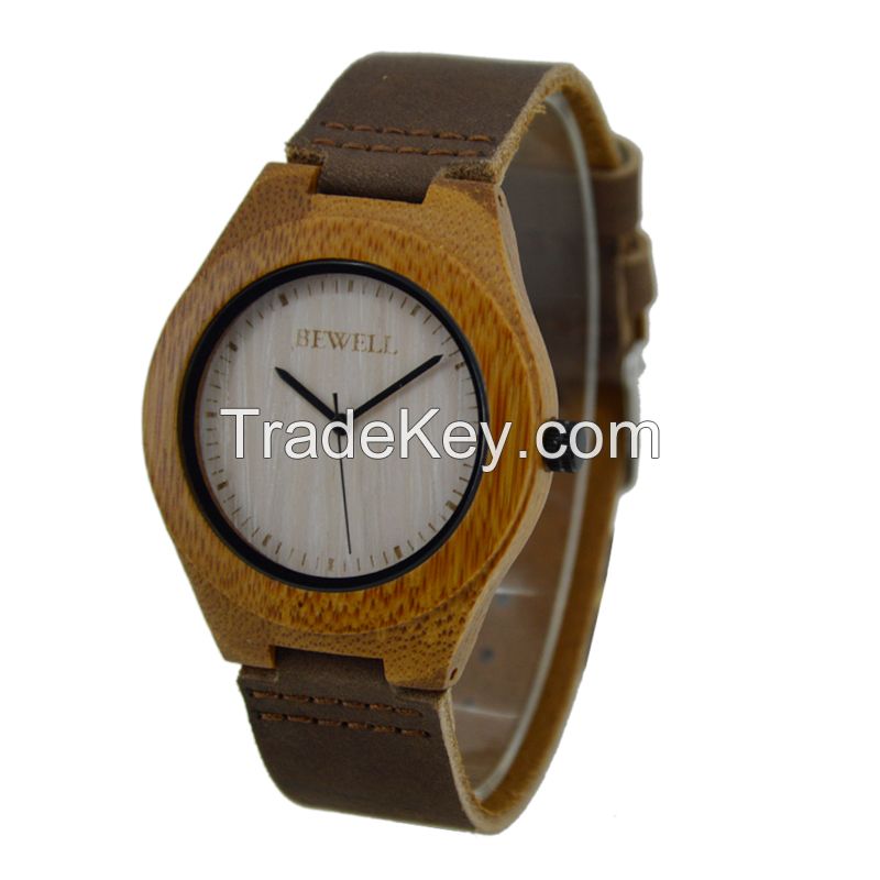 Trade Assurance Bamboo Wood Watches Men 2016 New Products Men's Full Wood Watch Men Luxury Mens Wood Watch For Men