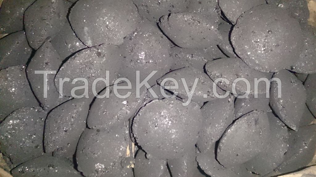 Anthracite coal briquets