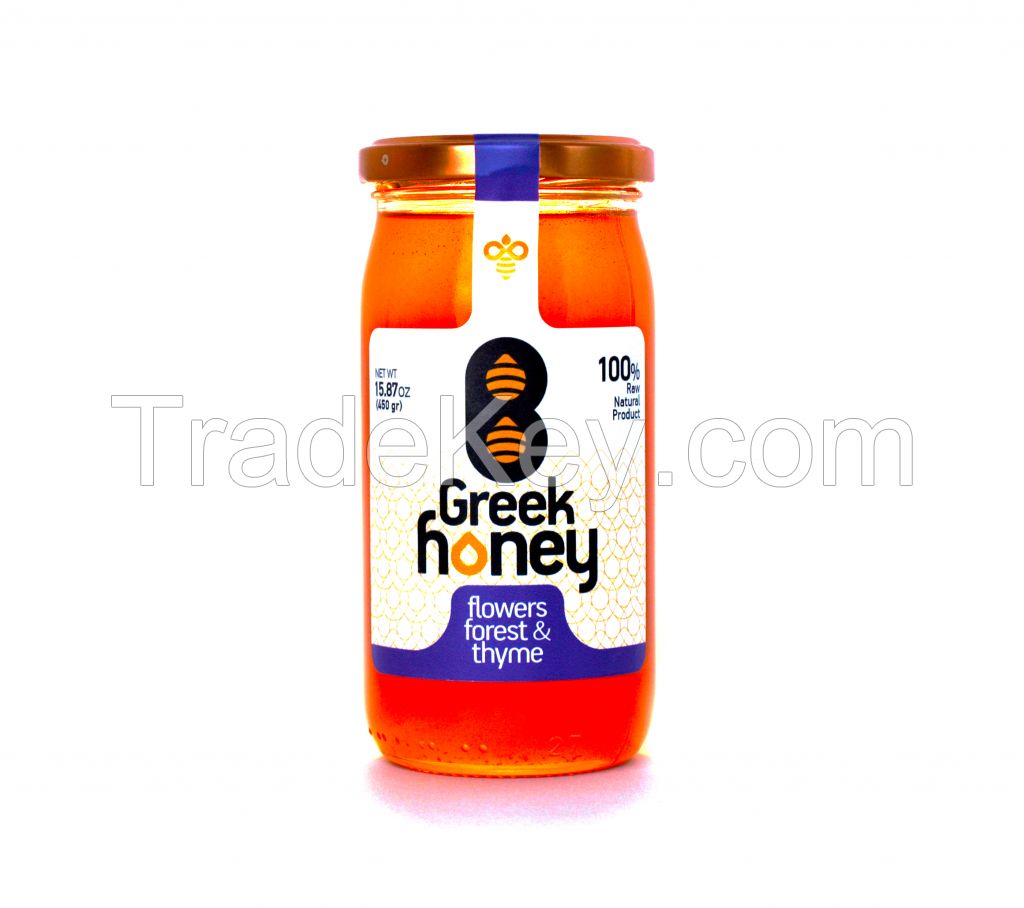 Artisanal Greek Premium Raw Honey