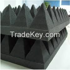 Self adhesive Pyramid Shaped sound absorption Acoustic Foam Panel