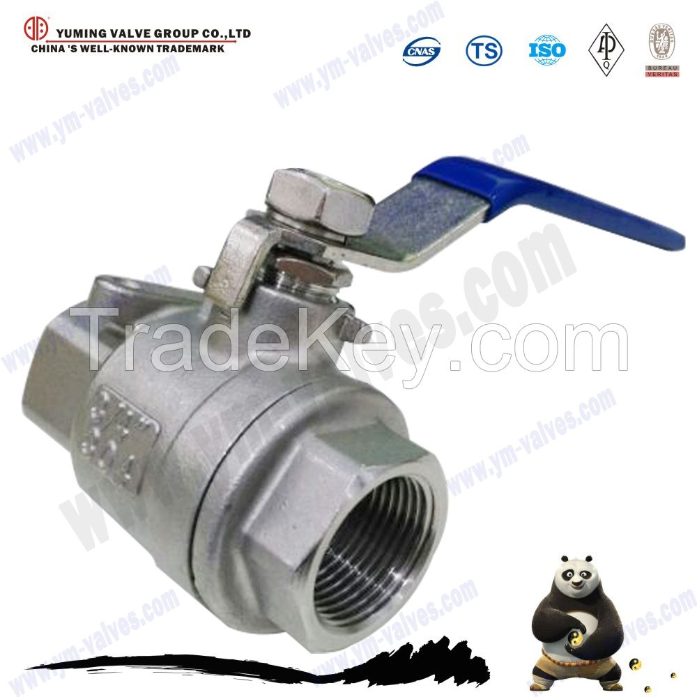 cf8m cf8 stainless steel 304/316 ball valve for water