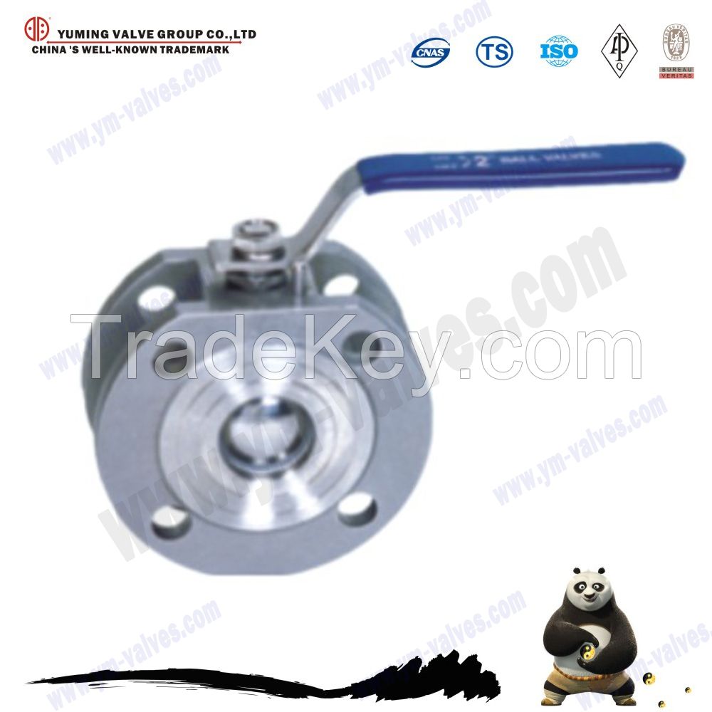 wafer stainless steel cf8 ball valve