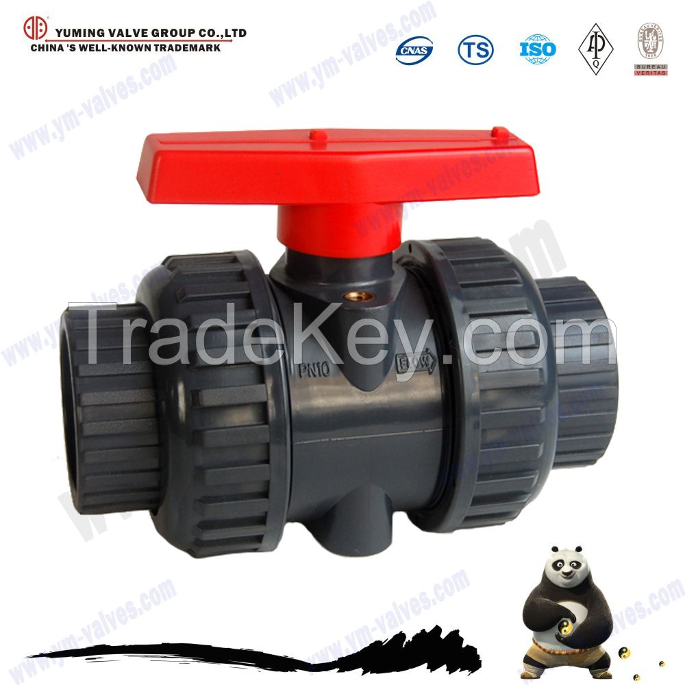 high quality true union PVC ball valve