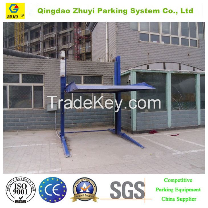 two post car parking lift with CE