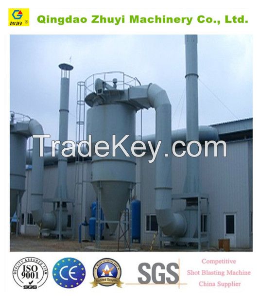 Sand Blasting Room And Abrasive Recovery System