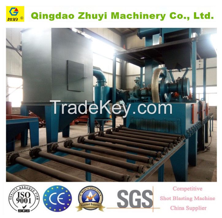 high quality roller through type shot blasting machine/abrator