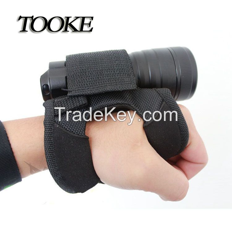 TOOKE Hand-Free Holder for Light Holder for Universal Diving Torch Flashlight(without flashlight