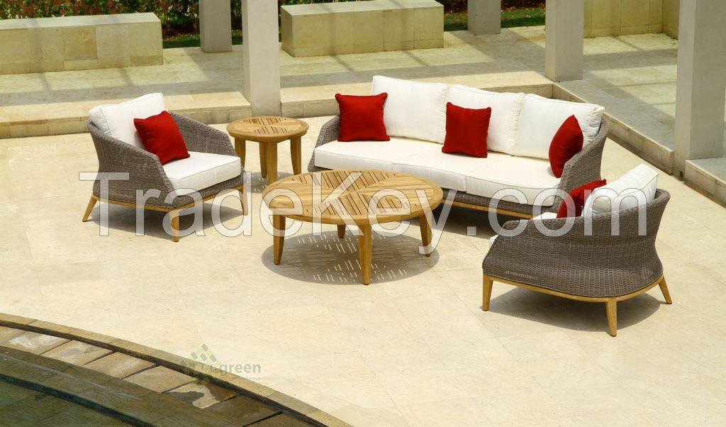 2016 Resin Wicker Material Traditional Sofa