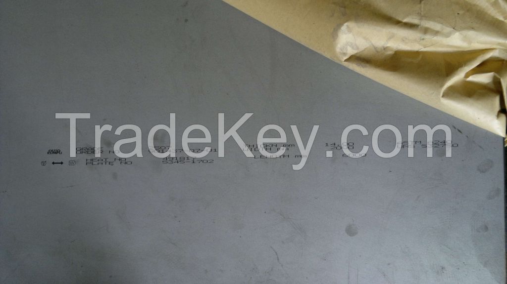 High quality super austenitic 904L stainless steel plate
