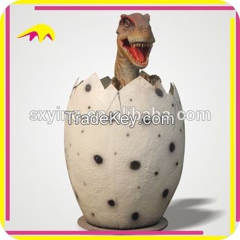KANO6185 Amusement Park Artificial Baby Dinosaur Eggs For Photograph