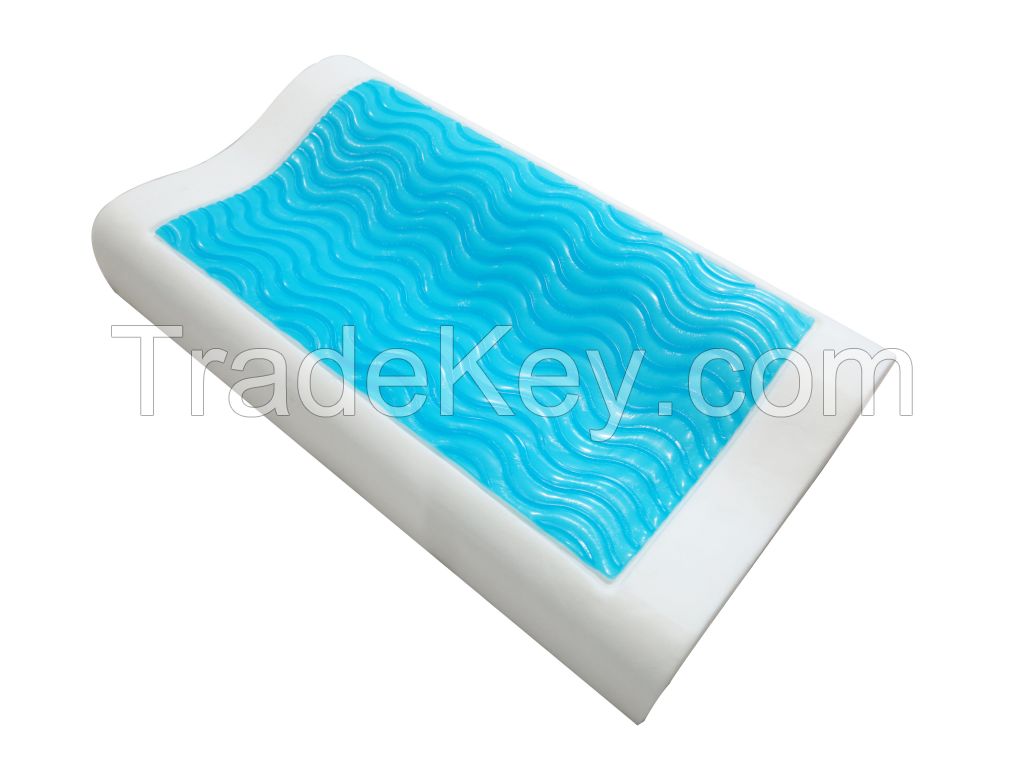 Summer hot-sale gel memory foam pillow