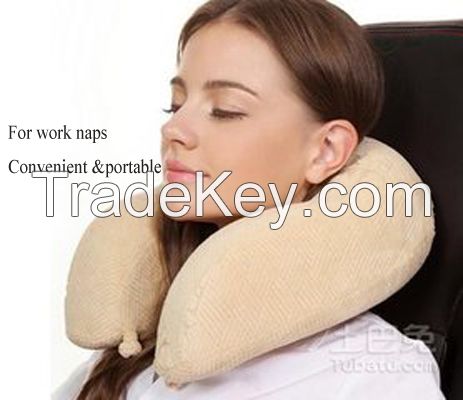 U shape memory foam pillow china manufacturer