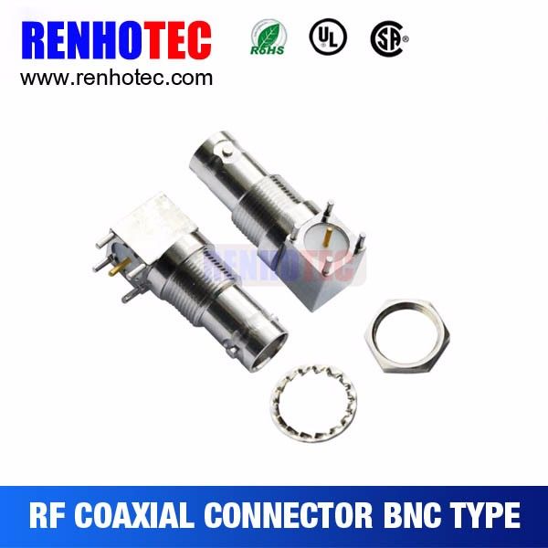 75ohm bnc jack female connector, bnc adapter, female connector, coppper bnc connector