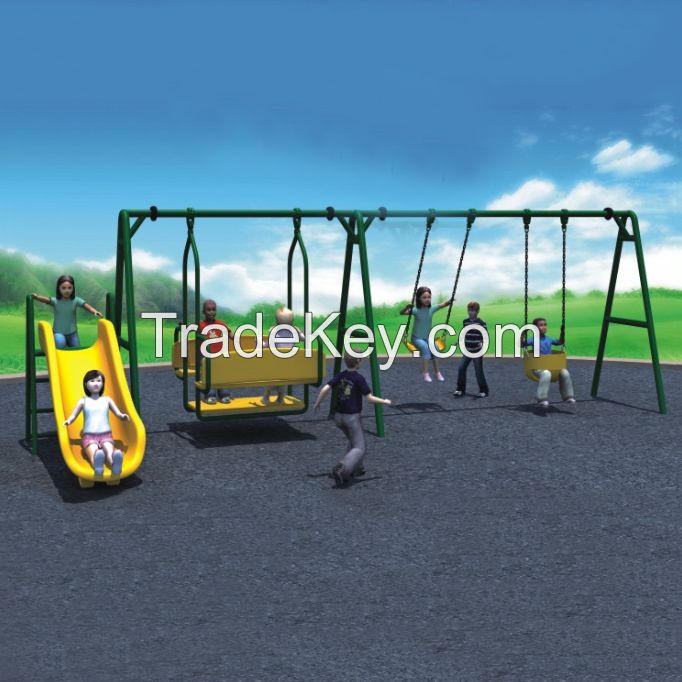 Children Playground Swings Outdoor Children Fitness Equipment Set