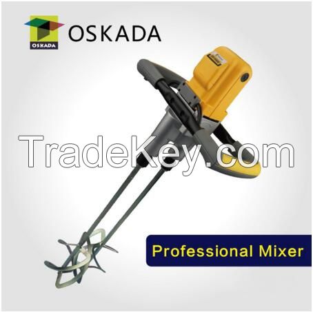 1900W Industrial liquid agitator, chemical mixer, industrial paint mixer with two paddles