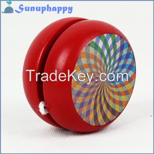 Wholesale Custom wooden yoyo ball SUGWY005