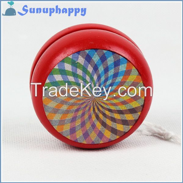 Wholesale Custom wooden yoyo ball SUGWY005