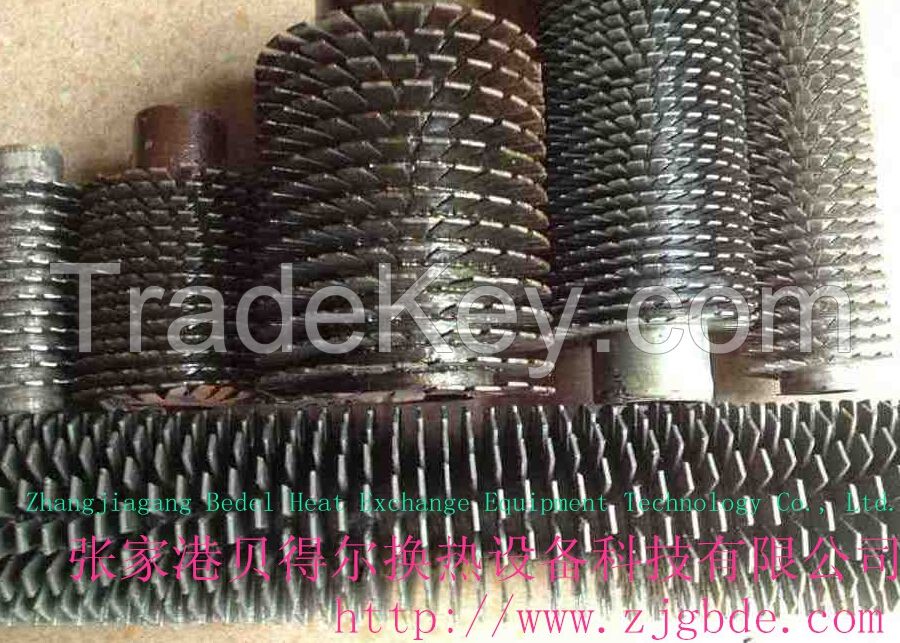 High frequency welding spiral fin tube