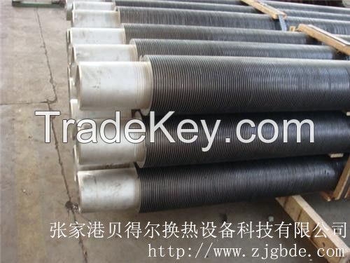 High frequency welding spiral fin tube